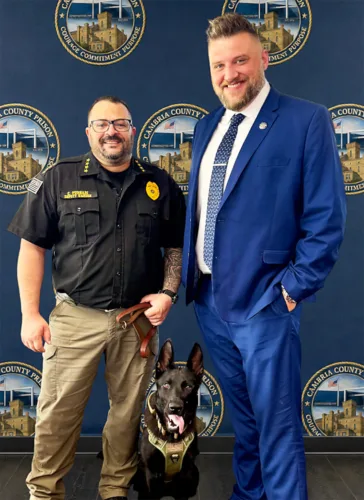 Cambria County Prison prepares to certify new K-9 officer